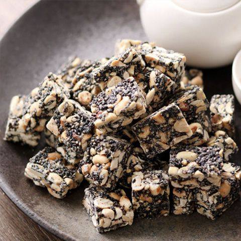 纯手工花生黑芝麻酥花生酥休闲解馋零食网红小吃老式糕点美味可口