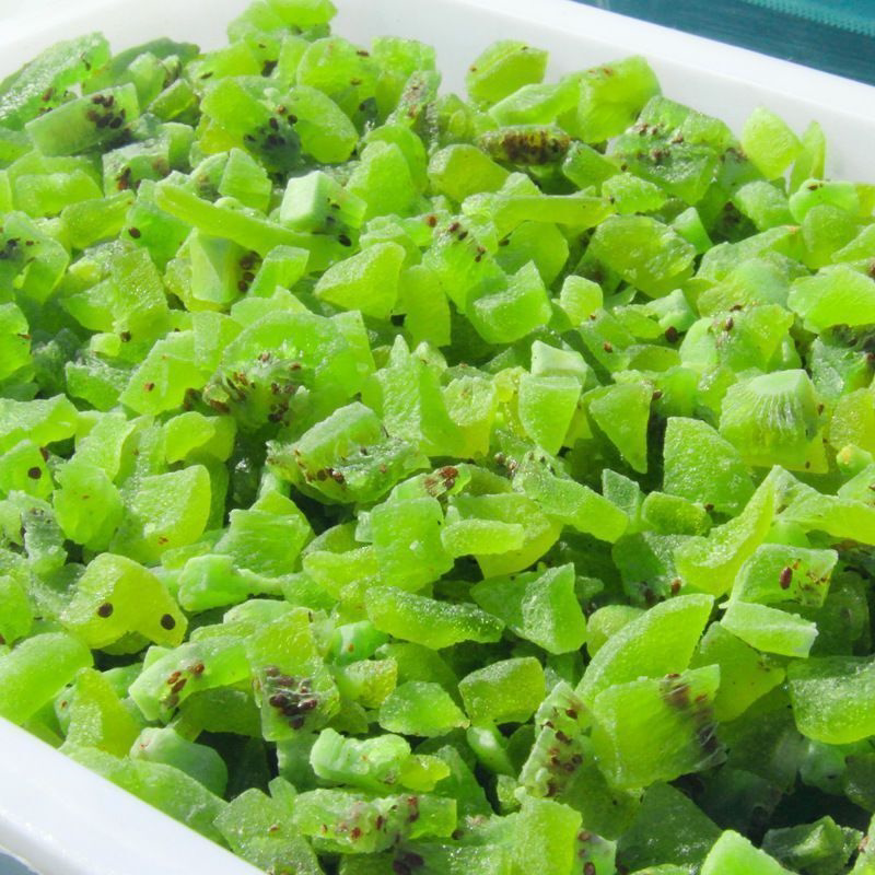 猕猴桃干碎碎粒果丁奇异果丁小颗粒散装冰粉烘焙月饼馅料商用摆摊