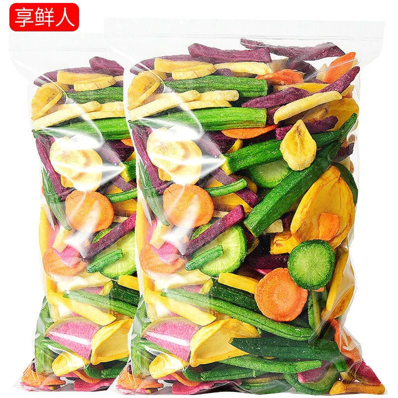 综合蔬菜干果蔬脆水果干混合装果蔬脆片秋葵秋葵脆干办公休闲零食