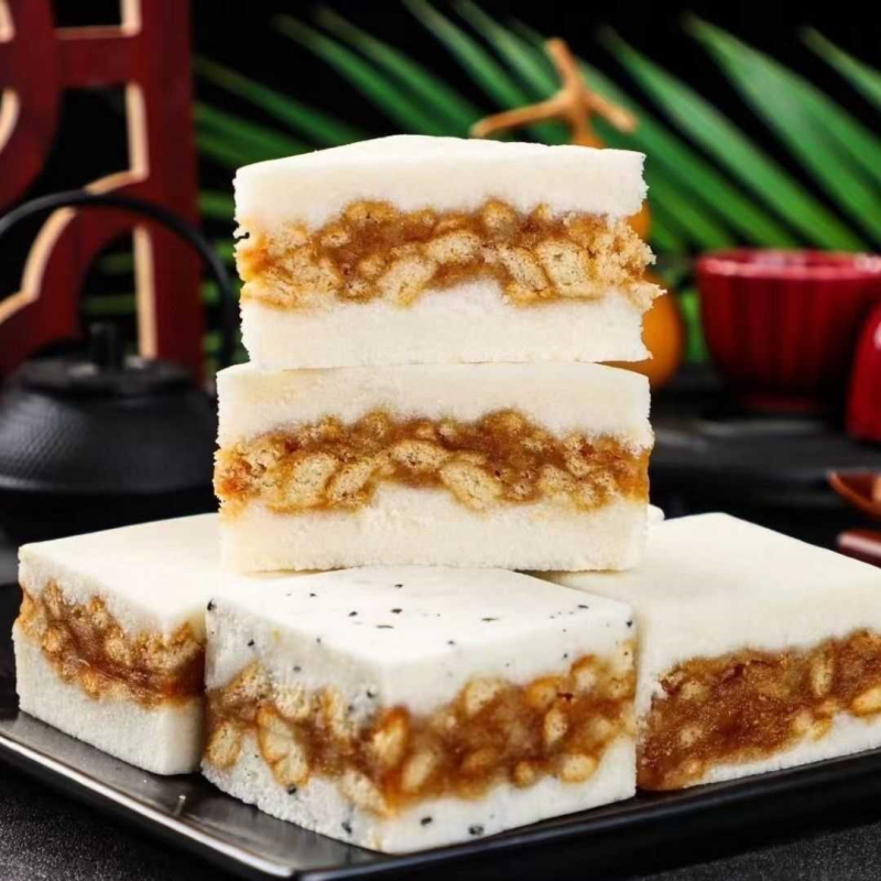 鑫品冠花生糕提子芝麻糕核桃糕营养夹心传统糕点甜而不腻小包装