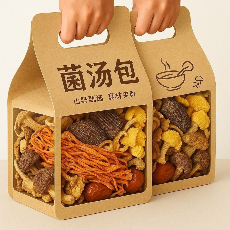 菌菇汤包炖鸡炖肉菌汤包松茸羊肚菌茶树菇竹荪干货煲汤火锅底料包