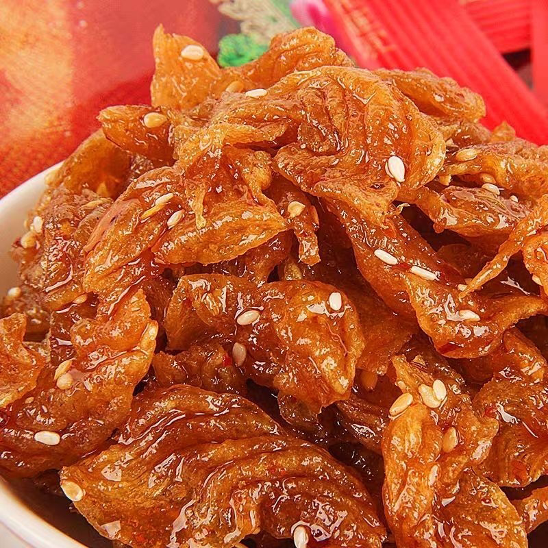 同乐北京烤鸭口水鸡食品辣条零食香辣8090怀旧麻辣解馋豆制品小吃