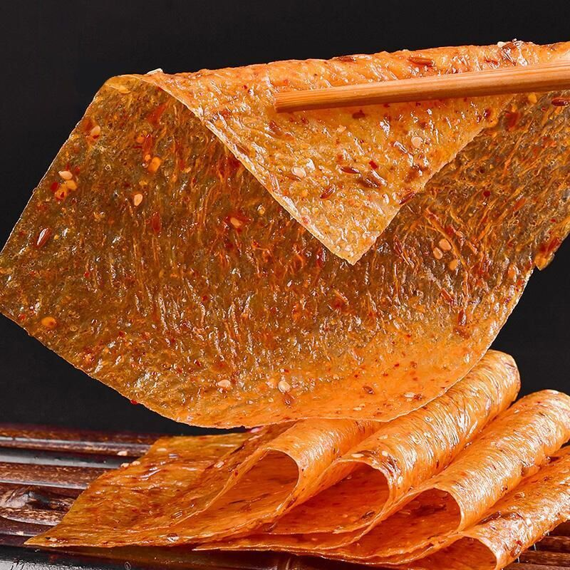 曾师傅老式大辣片独立小包装童年记忆大辣片手撕辣片豆皮麻辣零食