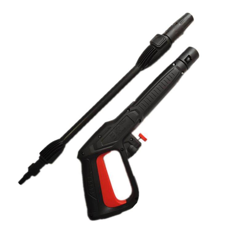 跨境高压水枪长枪快插式接口适用AQT高压清洗机出水管鸭嘴喷头