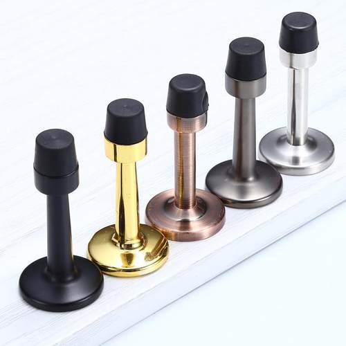 304不锈钢门顶门碰防撞橡胶阻门器酒店工程学校门挡7.5到15厘米长