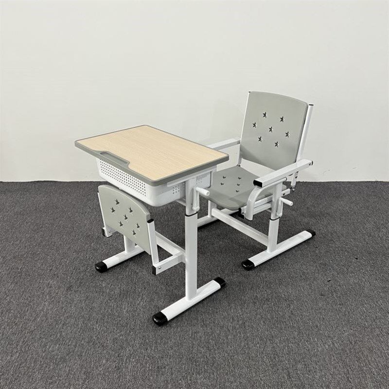 中小学生可升降午休椅学校折叠课桌椅教室学习可平躺午睡桌椅