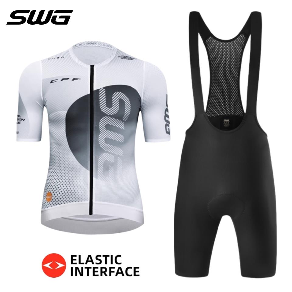 SWG铭胜骑行服套装男女士夏季短袖上衣自行车登山车公路车运动服