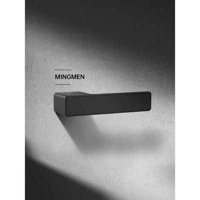 名门极简门锁家居室内卧室房间卫生间磁吸静音锁具生态门木门把手