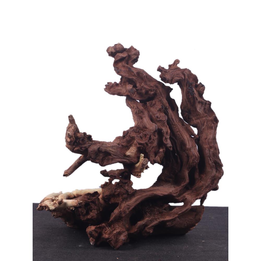 鱼缸造景装饰沉木天然枯木树根摆件乌龟躲避紫柚木树桩草缸南美缸