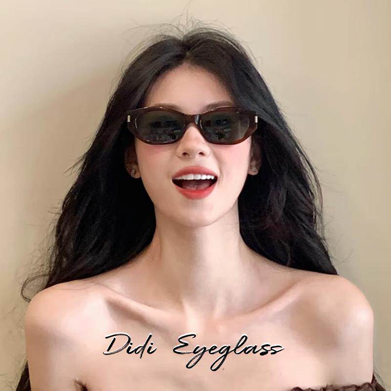 2025新款覆古猫眼太阳眼镜女款高级感潮辣妹度假偏光太阳眼镜圆脸