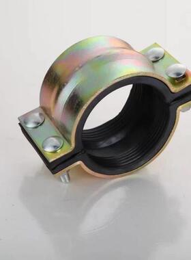 超短90mm钢板哈福接头Pe Pvc Ppr镀锌水管漏修快速接头抓接头堵漏