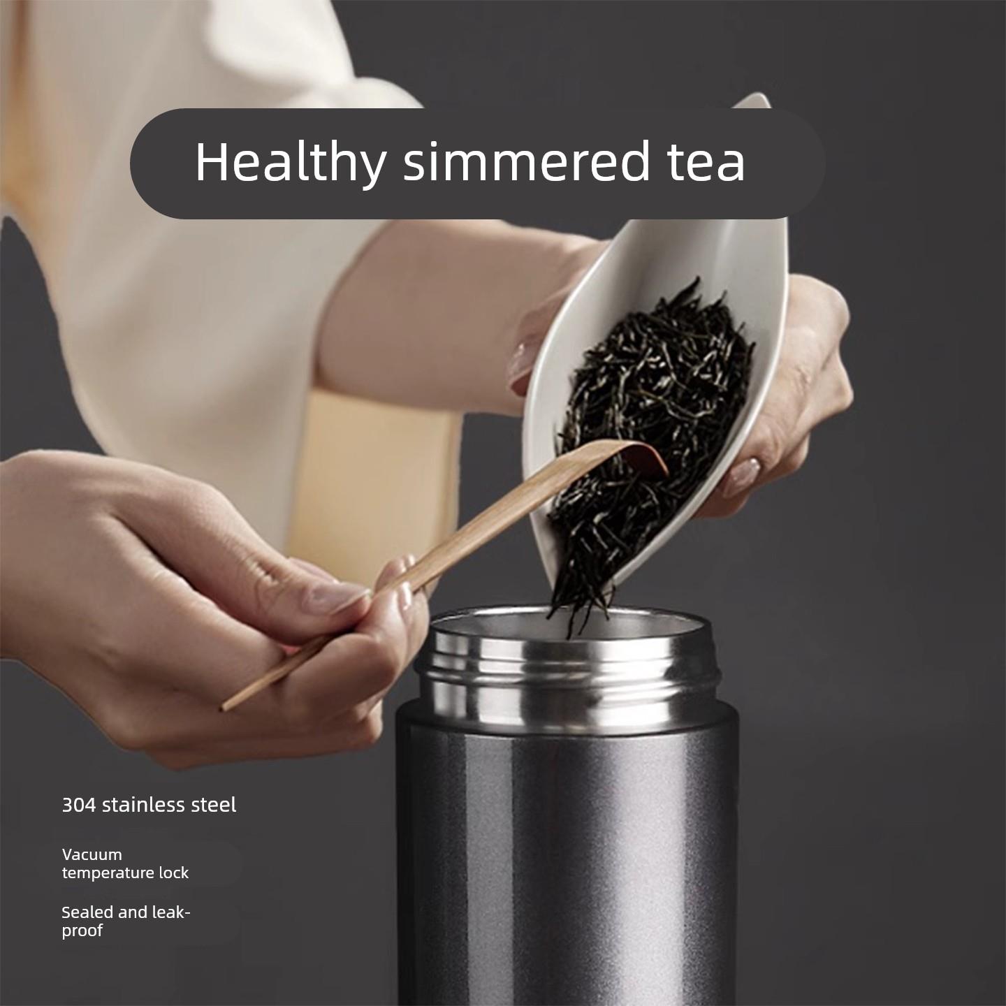 佳琪男士保温杯茶杯商务男真空杯子旅行车载便水杯便携保温杯子