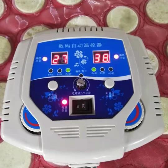 玉石赭石床垫榻榻米床垫八孔矽胶温控器控制器
