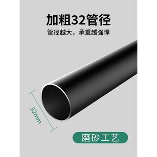 固定式 打孔晾衣杆家用阳台顶装 伸缩杆晾衣神器单杆凉衣架挂衣杆