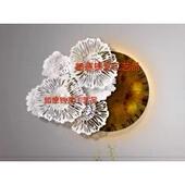 意式 极简墙饰客厅沙发背景墙面装 饰挂件壁挂青涩现代简约铁艺壁饰