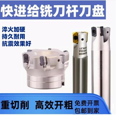 LNMU0303EXN03R防震刀杆东芝开粗双面刃快进给铣刀杆铣刀盘双面