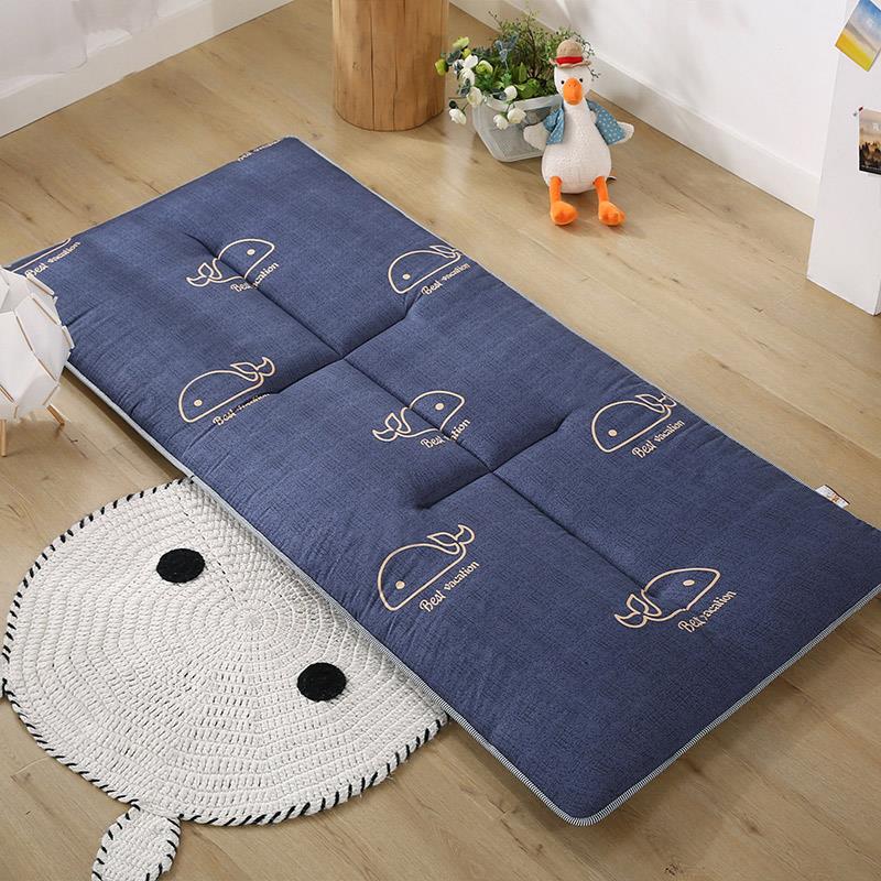 床垫防滑单人午休学生宿舍家庭榻榻米打地舖通用可定制加厚可折叠