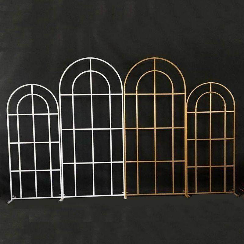 花架婚庆道具花田喜事展门结婚拱门婚庆铁艺架子婚礼场景布置屏风