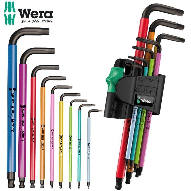 正品德国维拉球头内六角扳手进口单支加长彩色圆身六角匙950SPKL,五金/工具,内六角扳手,淘宝优惠券,粉丝福利购,淘宝优惠卷