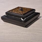 泰国家居用品 创意烟灰缸带盖子大号 客厅茶几高档覆古摆件烟灰缸