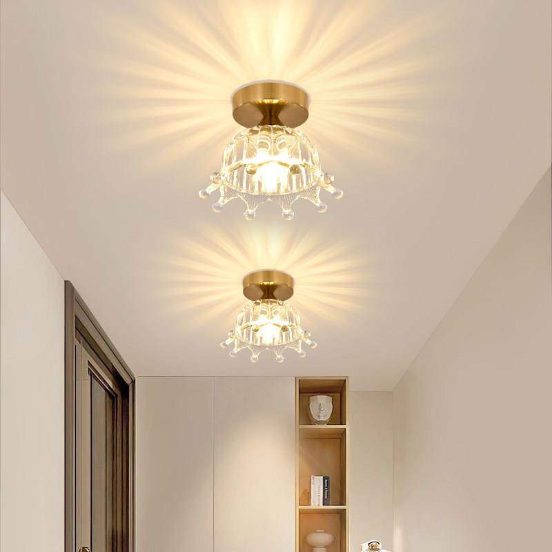 走道灯走廊灯现代简约楼梯衣帽间门厅入户玄关灯阳台吸顶灯具P271