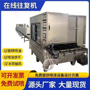 美甲片喷漆机自动喷涂往复机穿戴甲腮红喷油设备UV喷漆甲油胶烘干