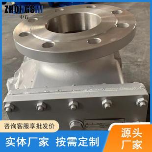 化工厂输送管道不锈钢材质抽屉式阻火器 四层阻火滤芯爆轰阻火器