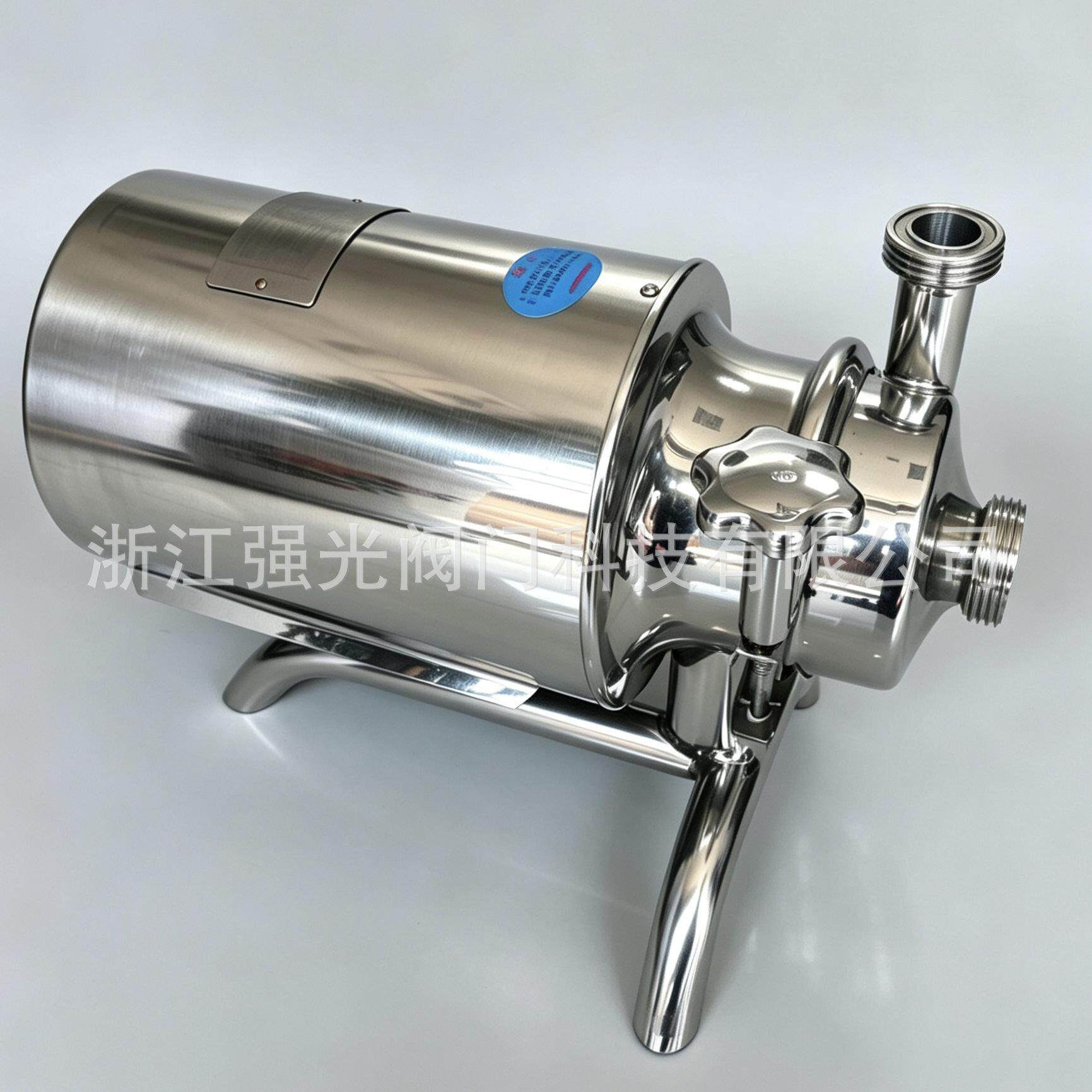 304/316L果汁果浆牛奶羊奶输送卫生级食品级不锈钢牛奶泵