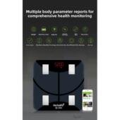 青牛健康专业Va彩屏体脂秤智能家居蓝牙小型精密体脂秤人体电子秤