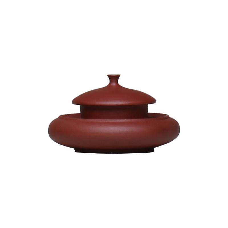 一条紫砂壶盖置盖托茶道功夫茶具配件茶席摆件茶碗盖碗托