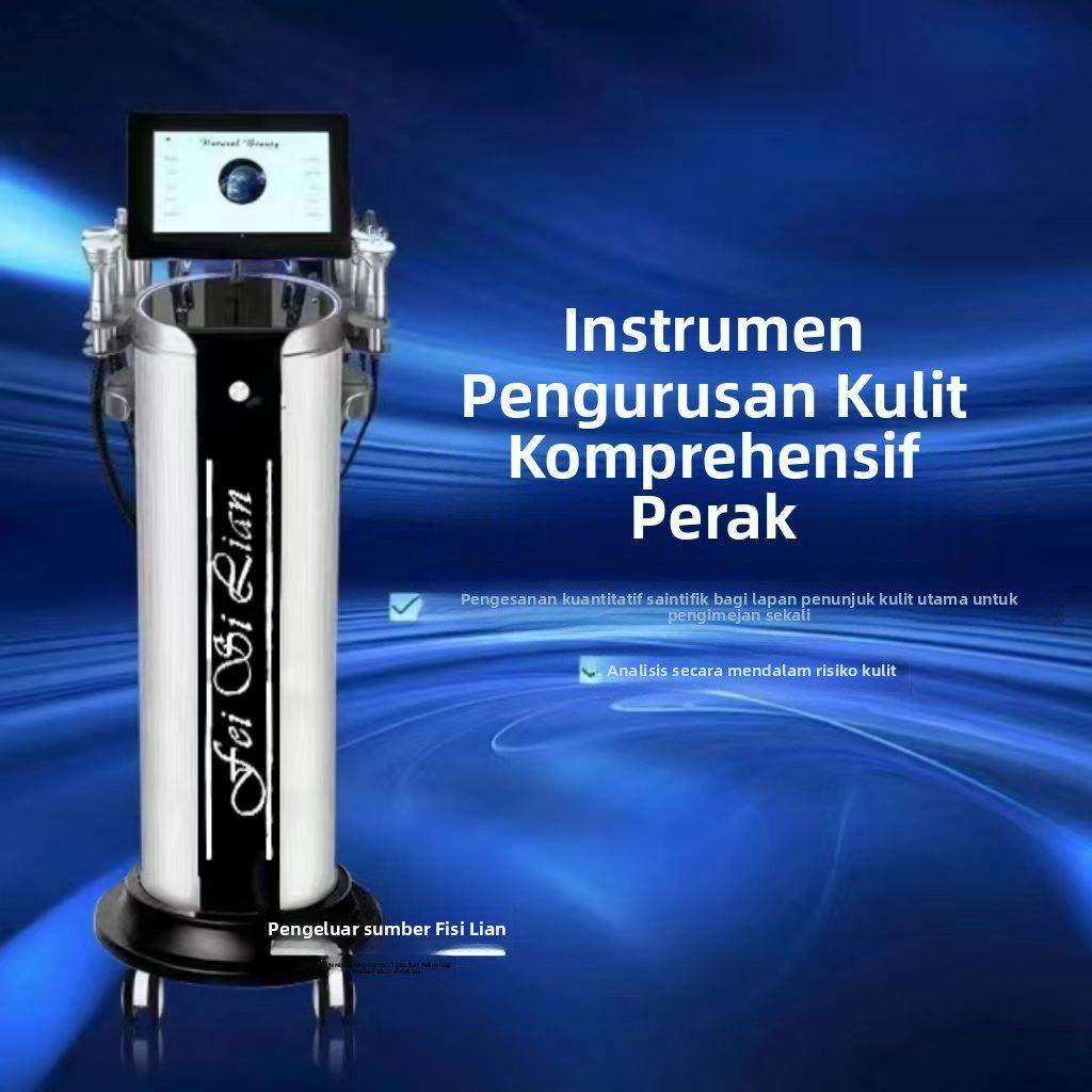 新款银棕皮肤综合管理黑珍珠大气泡美容院专用仪器面部清洁去黑头