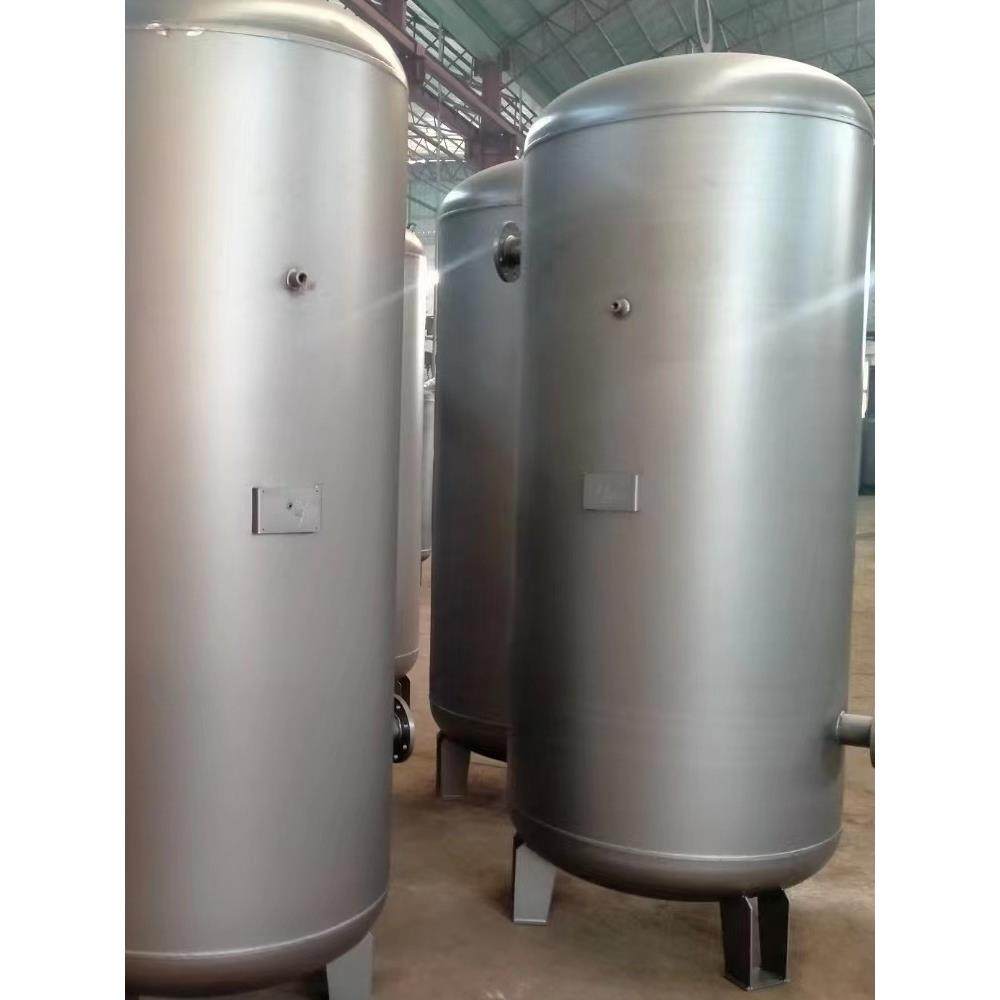 304不锈钢0.3/0.6/1/2/3/4/5/6/10立方储气罐空气压缩机缓冲罐氧