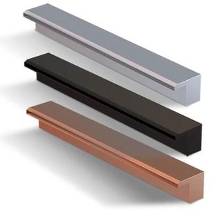 不锈钢瀑布出水口黑色烤漆鸭嘴型花园庭院园林水景景观墙水幕