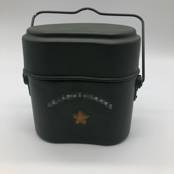 正品户外野营套锅经典法式饭盒铝制饭盒户外炊具优质户外装备