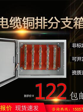 矿物质电缆T接箱低压楼层分接箱t型BTTZ绝缘铜排转换箱保护接地箱