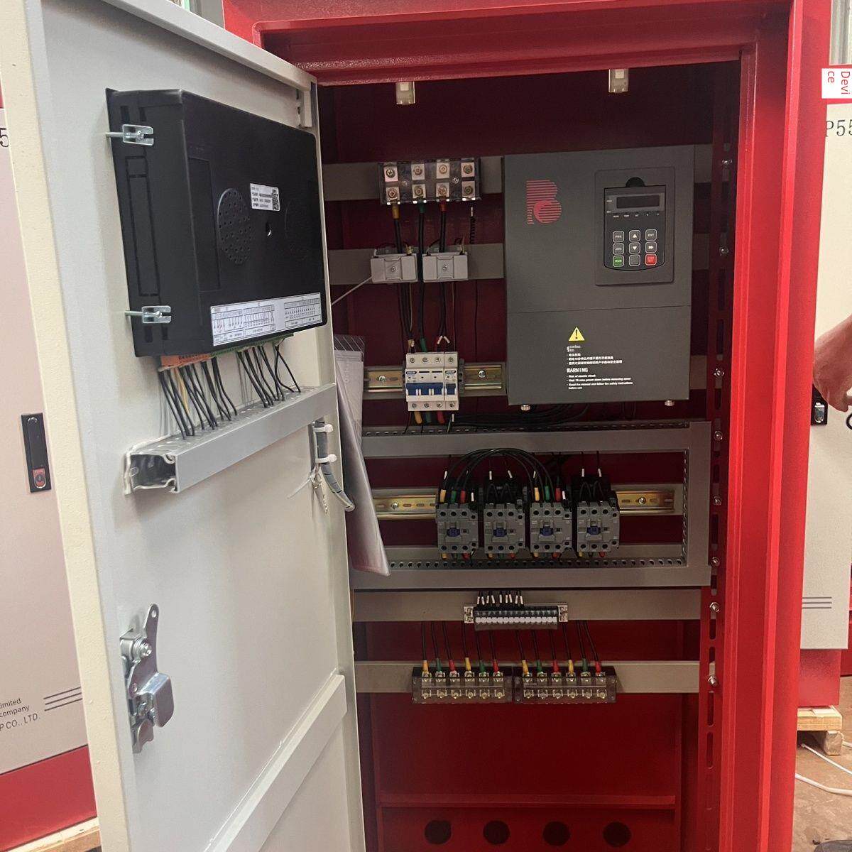 消防水泵控制柜星三角加机械应急启动柜双电源智能巡检消防强启动