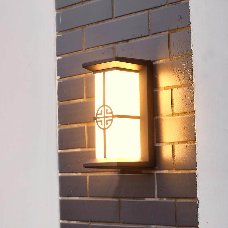 户外壁灯超亮楼梯过道外墙壁阳台灯 LED室外感应防水户外庭院壁灯,家装灯饰光源,户外壁灯,淘宝优惠券,粉丝福利购,淘宝优惠卷