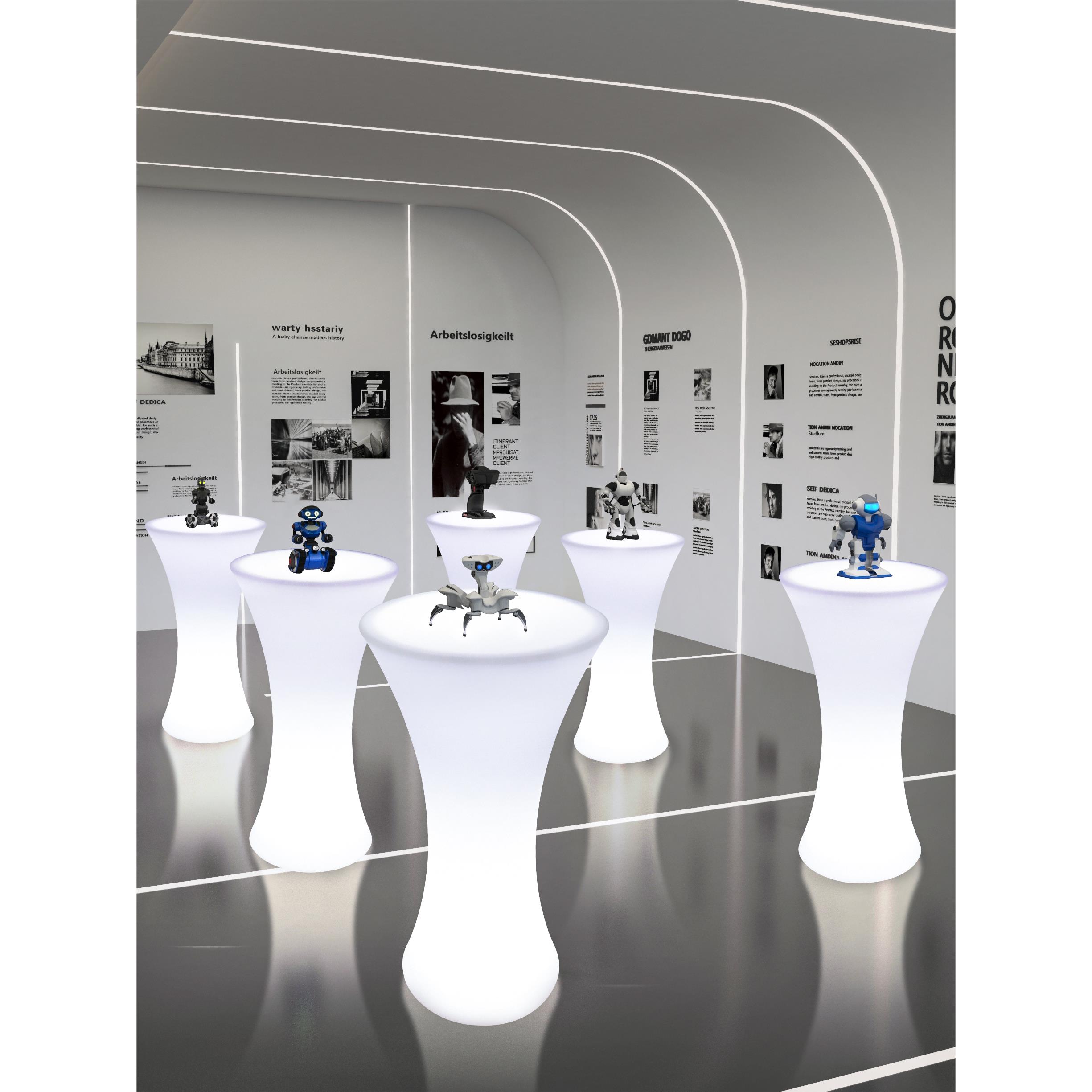 led发光展示架展台桌子商业展会精品展柜展厅创意产品陈列展示台