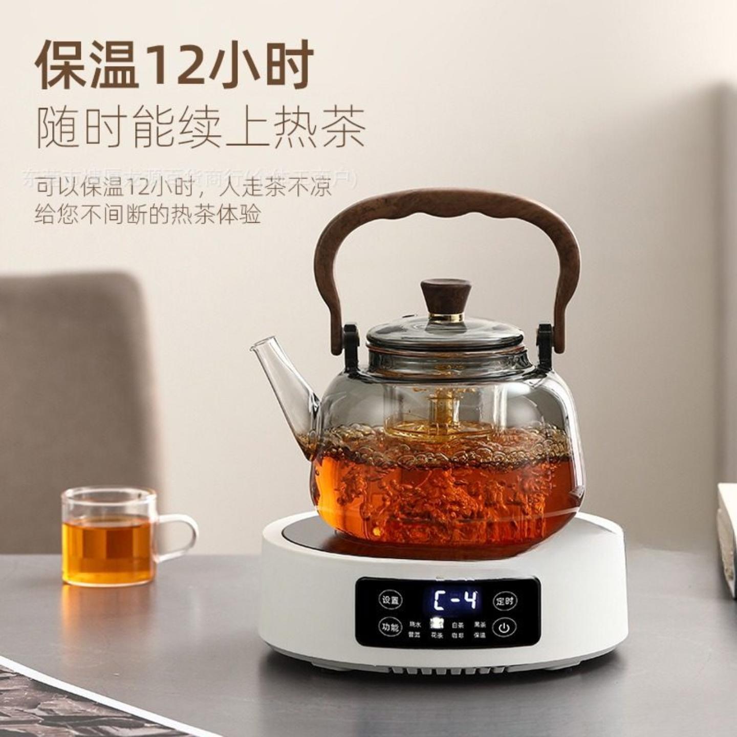 110v黑晶炉出口美规煮茶炉小型烧水泡茶迷你电磁炉家用静音电热炉