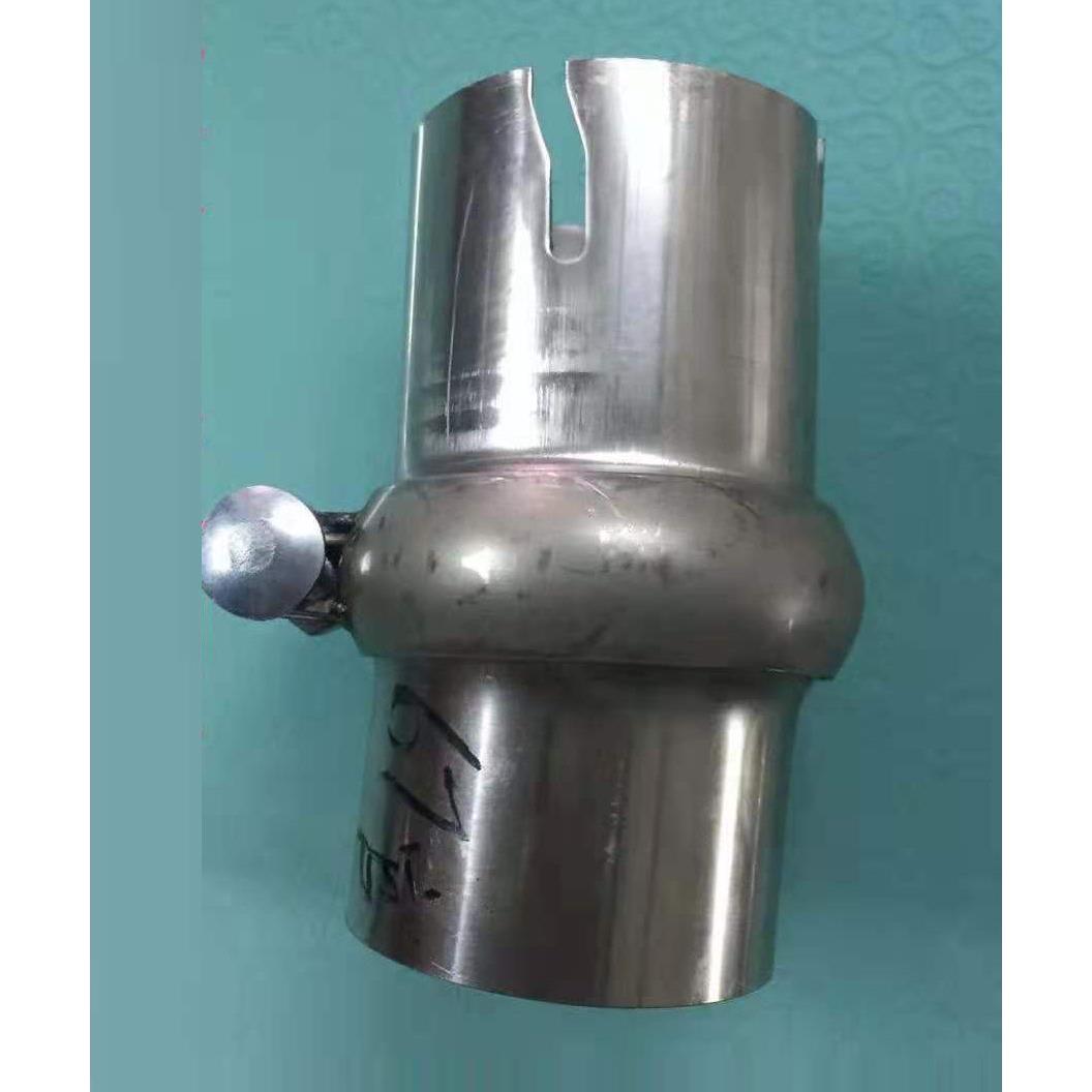 厂家直销排气管转向接头消音器球形卡箍万向连接球大角度调节尾喉图片