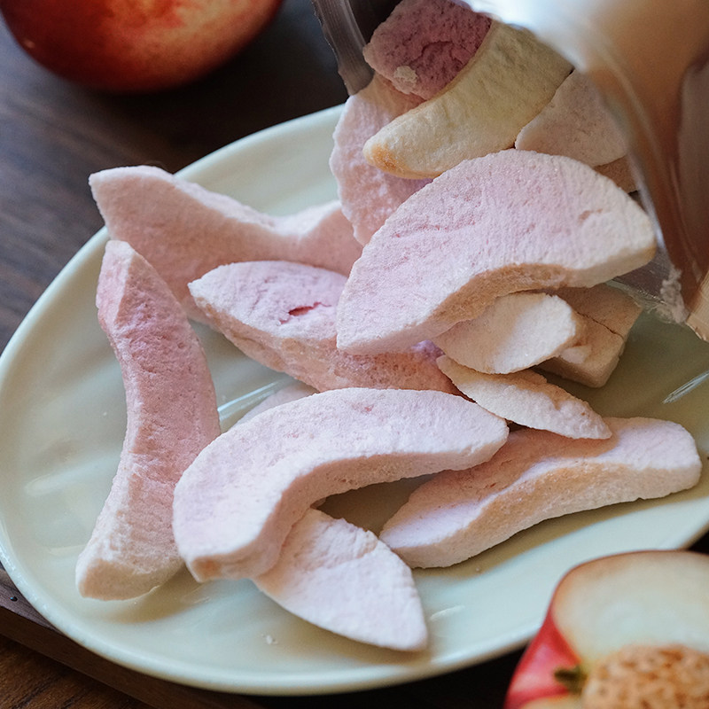 夏午三点  冻干水蜜桃脆桃肉即食水果干办公室休闲零食小吃