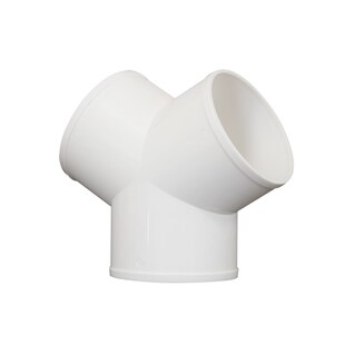 Y型200mm三通接头排烟管道油烟机铝箔管通风排风三通风机软管接口