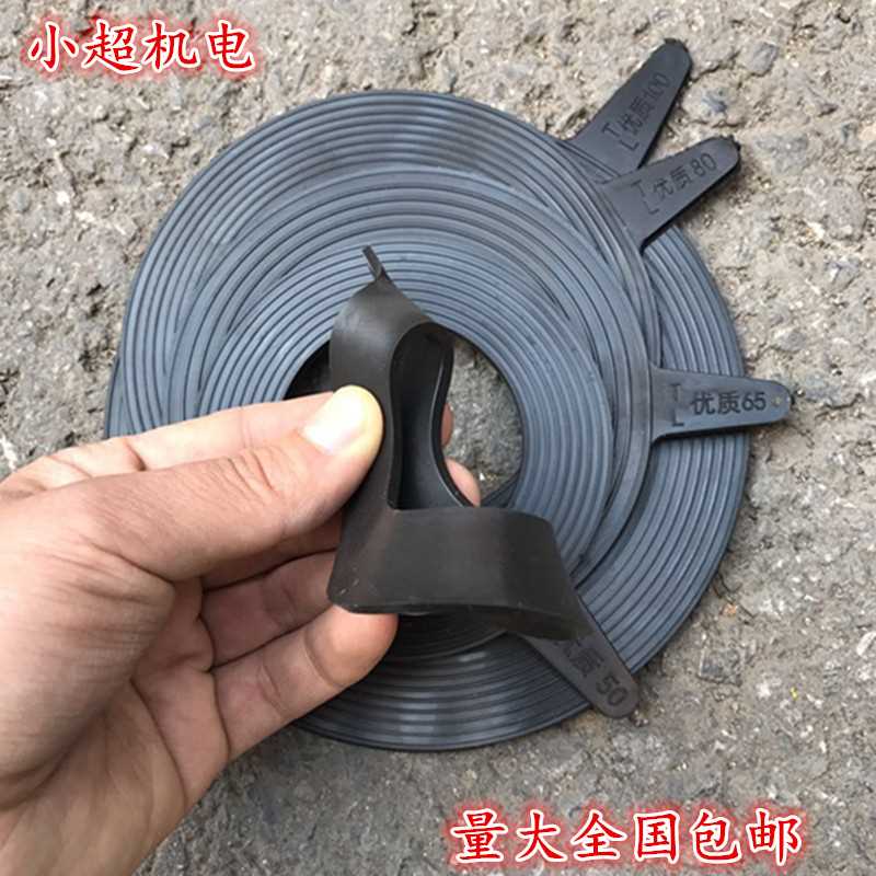 。橡胶密封垫圈圆形平垫 法兰垫片 橡胶垫片 DN25 40 50 65 80 10