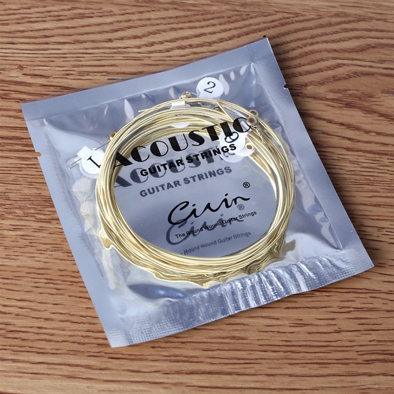 6pcs/set Folk Guitar String Replacement Parts Acoustic Guita