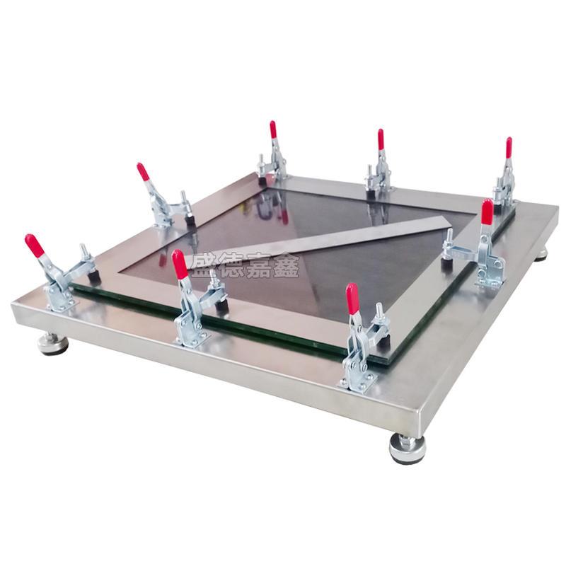 防水涂料涂膜制样模框 防水材料制样成型模具320*350*1.5mm带底