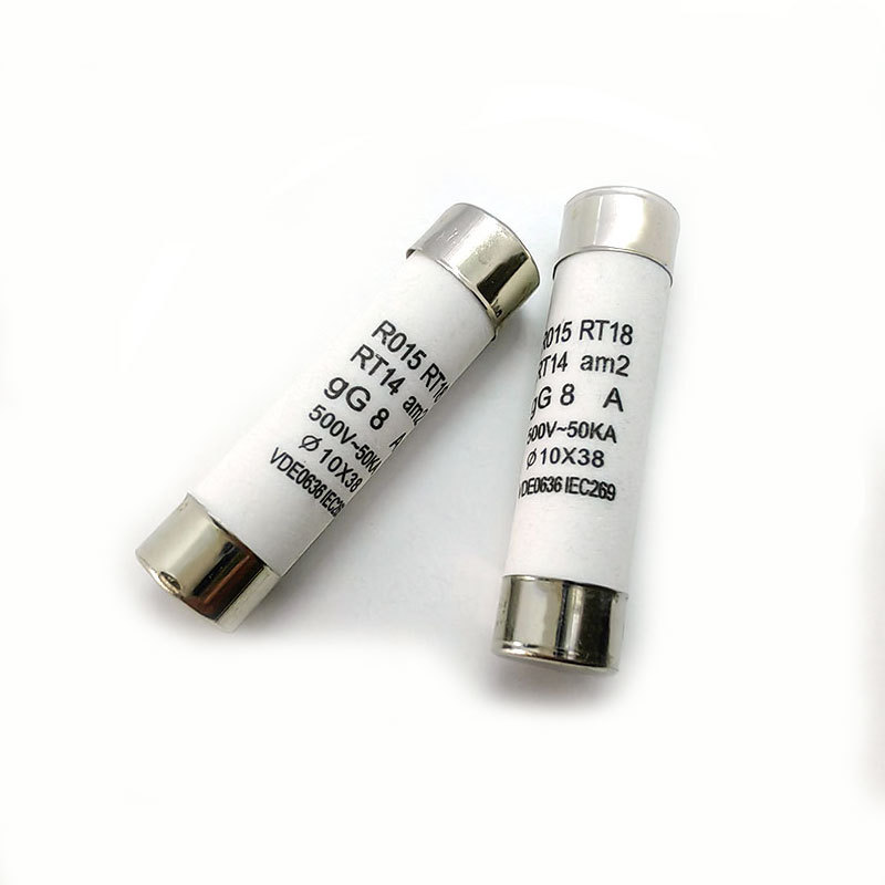10x38陶瓷保险丝管F1A3A4A8A10A16A20A25A32A40A50A 10*38mm 380V