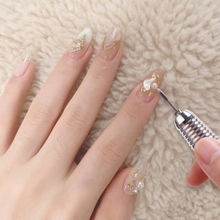 跨境直供美甲钨钢打磨头 六齿卸钻磨死皮快速卸除钻饰品合金磨头