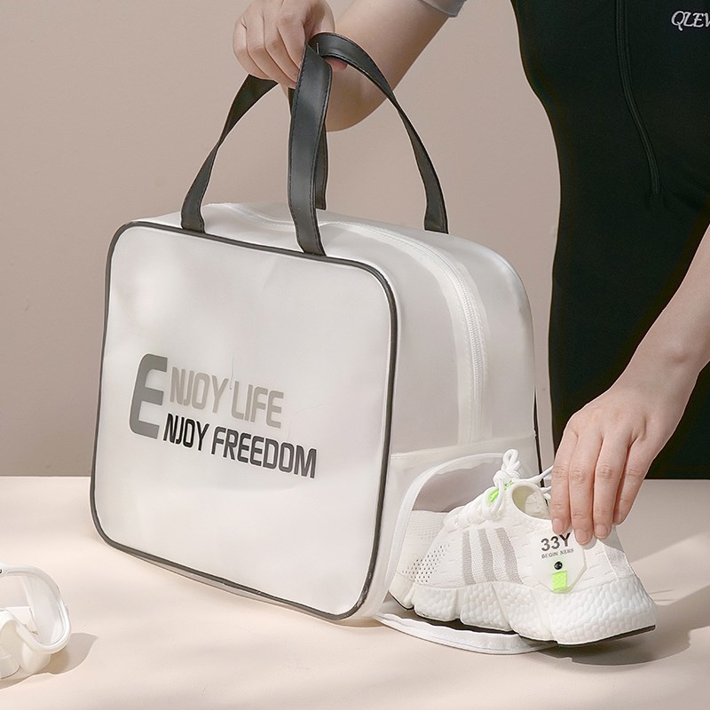 干湿分离游泳包女大容量泳衣收纳袋儿童沙滩包轻便手提运动防水包