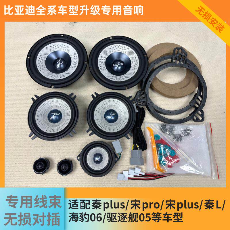 比亚迪秦plus秦L宋pro宋plus海豹06中低音高音仪表台中置音响升级