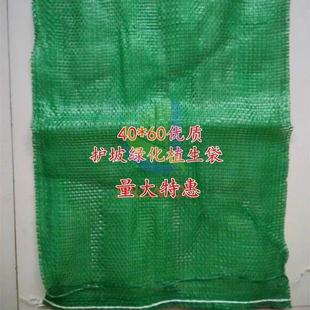 护坡绿化生态植生袋 植草袋 装土绿网袋子40*60型 加密